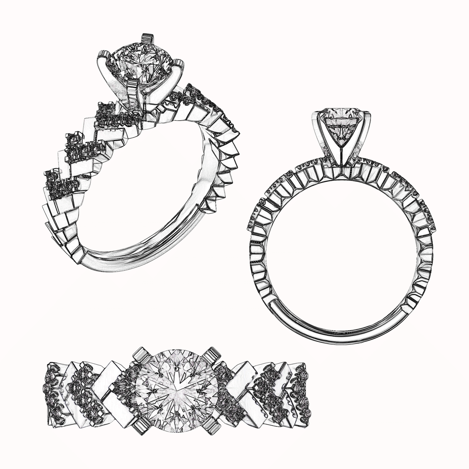 Jewelry Concept Drawing & Design